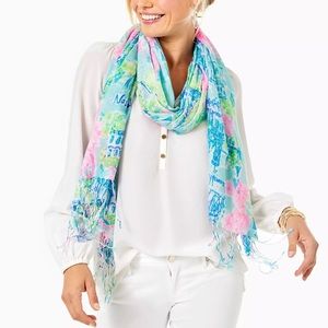 Lilly Pulitzer Murfee Scarf, Lilly Loves DC